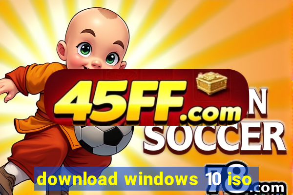 download windows 10 iso